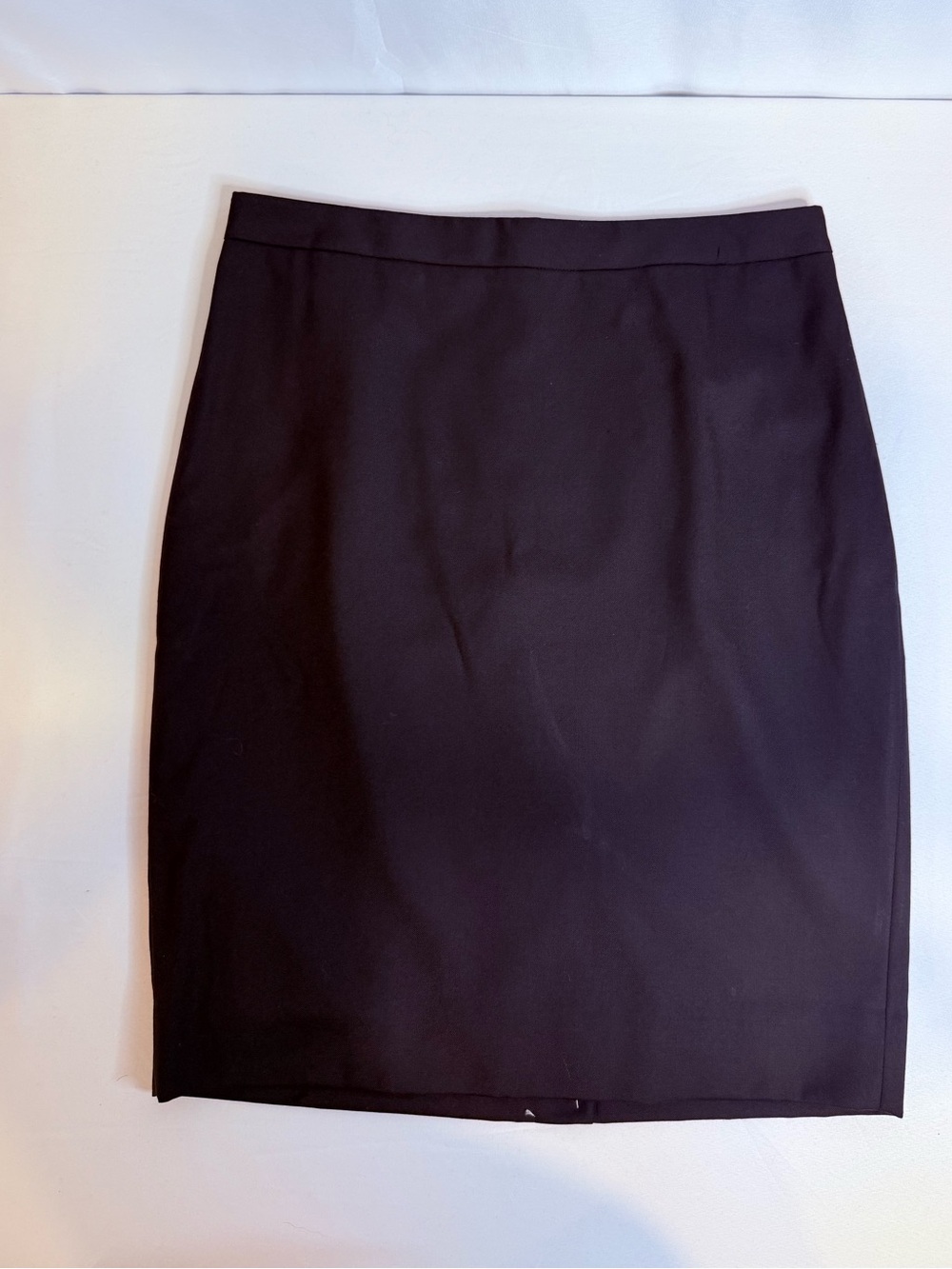 NWT J.Crew No. 2 Pencil Skirt Black Sz 6